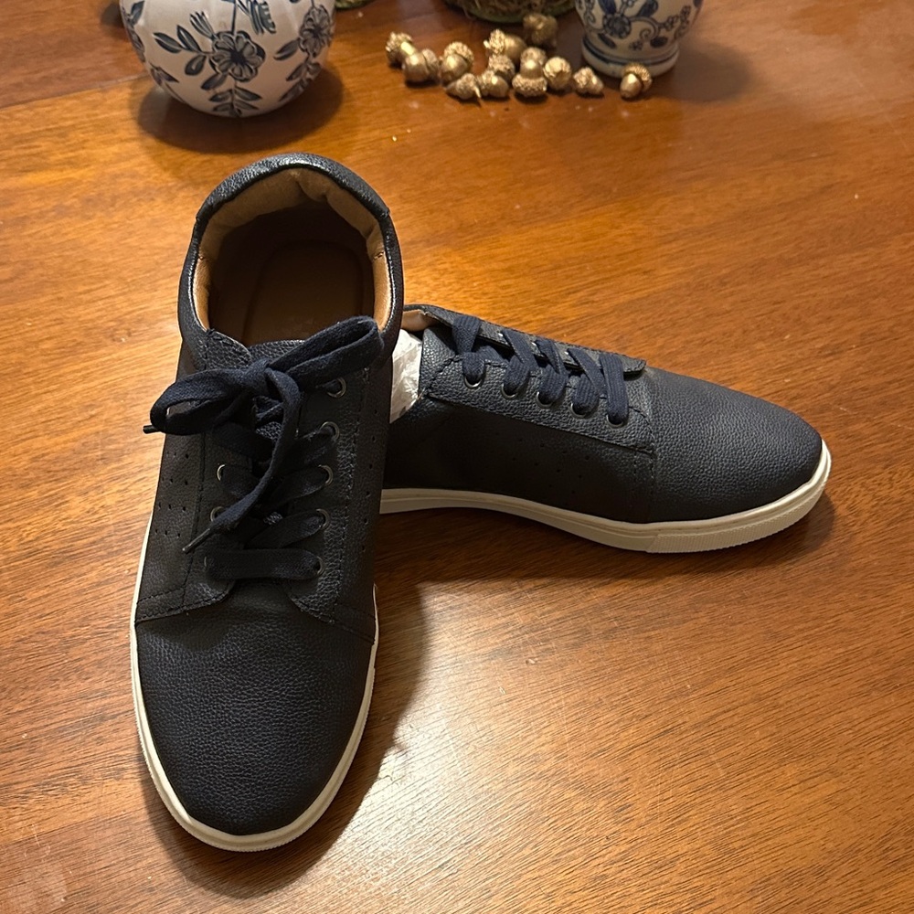 Vince Camuto Kids Navy Dress Shoes
